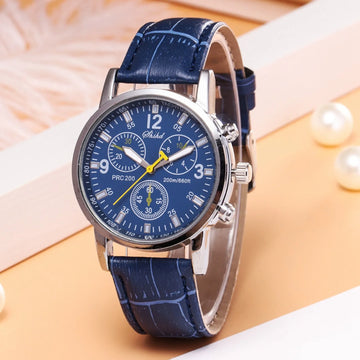 Men's Watch Quartz Watch Men's Casual Watch  Fashionable Design Suitable for Any occasion Special Gift for Relatives And Friends